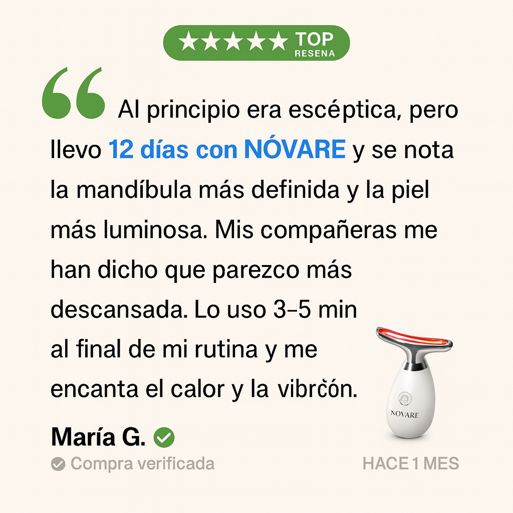 Masajeador Facial Profesional - NÔVARE™